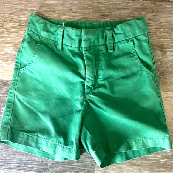 2T Gap Shorts in Green | Blue Gingham | Grey Plaid - Picture 6 of 8